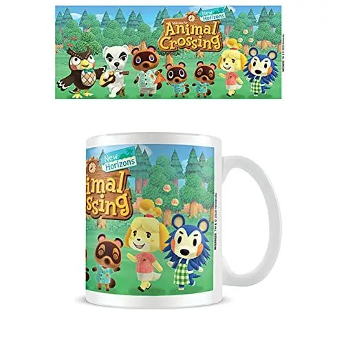 Produktbild: Animal Crossing Keramiktasse in Geschenkbox (Line Up Design) 11oz Keramiktasse - Offizielles Lizenzprodukt