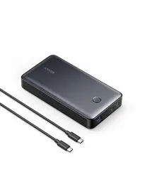 Produktbild: ANKER 537 Powerbank (PowerCore 24K für Laptop), 24.000mAh 65W, mobiles Ladegerät für MacBook Pro, Dell XPS, Microsoft Surface, iPad Pro, iPhone 13 Pro, iWatch Series 5 und mehr (Schwarz)