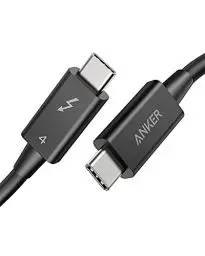 Produktbild: Anker Thunderbolt 4 Kabel 70cm lang, 8K Display/40 Gbps Datentransfer/100W USB-C Ladekabel, kompatibel mit iPhone 16/15, USB-C MacBooks, iPad Pro, Hubs, Docks, Intel Thunderbolt Zertifiziert