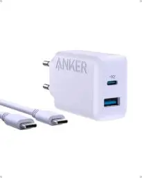 Produktbild: Anker 20W USB C Ladegerät, iPad Netzteil, USB-Schnellladenetzteil, iPad Ladegerät, Kompatibel mit iPhone 17/16/15 Serie (mit 150cm USB-C Kabel)