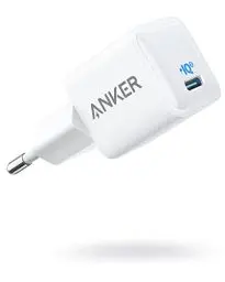 Produktbild: Anker 511 (Nano) 20W iPhone USB C Ladegerät mini, Für iPhone 16/15/14/13/12 Serie, Galaxy, Pixel 4/3, iPad Pro, AirPods Pro, Mattweiß (Ohne Ladekabel)