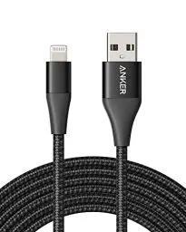 Produktbild: Anker Powerline+ II Lightning-Kabel (3 m) MFi-zertifiziertes Ladekabel, extra langes iPhone-Ladekabel, kompatibel mit iPhone SE/11 Pro Max/Xs Max/XR/X/8/7/6S, iPad und mehr