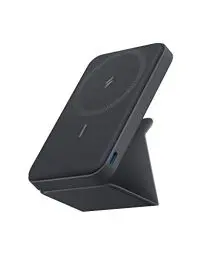 Produktbild: Anker 622 Magnetische Kabellose Powerbank (MagGo), 5000mAh Klappbare Magnetische Powerbank mit USB-C für iPhone 14/13/12, Interstellar