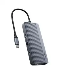 Produktbild: Anker Dual-Display USB-C Hub (10-in-1), 4K@30Hz HDMI Display mit 100W Max Power Delivery, 5 Gbit/s USB-C und USB-A Datenports, Für MacBook, Lenovo, Dell XPS, HP Laptops A83C20A1