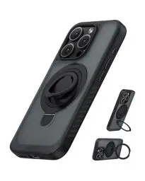 Produktbild: Anker MagGo Magnetische Hülle, Weiche 360° Silikonring Halterung für iPhone 15 Pro, Dünn und strapazierfähig, Kompatibel mit MagSafe, Schutzhülle, 2-in-1 stoßfestes Design, Nur für iPhone 15 Pro