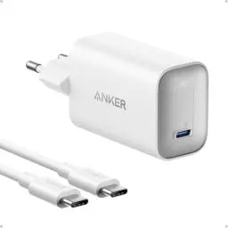 Produktbild: Anker Nano Ladegerät, 100W MacBook Ladegerät, Netzteil für MacBook, iPad, iPhone 16, Galaxy, und alle USB-C Geräte, 1,8m USB-C Kabel inklusive