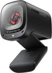 Produktbild: Anker PowerConf C200 2K USB-Webcam, Webcam für Laptops, Mikrofone mit Geräuschunterdrückung und K.I, Stereo-Mikrofone, Regulierbarer Sichtwinkel, Lichtkorrektur, Integrierte Kameraabdeckung