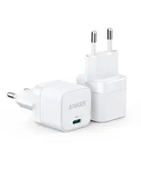 Produktbild: Anker PowerPort III 20W USB-C Netzteil Doppelpack Ladewürfel Schnellladeoption, Kompatibel mit iPhone 15/14/13/12 Serie, Galaxy, Pixel 4/3, iPad/iPad Mini (Ladekabel Nicht inklusive)