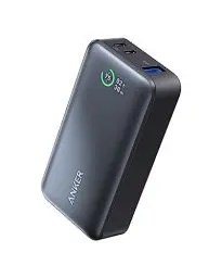 Produktbild: Anker Powerbank 10.000mAh, 533 PowerCore mit Power Delivery Technologie (PD 30W max. Leistung), Power IQ 3.0 externer Handyakku für iPhone 15 Serie, iPad, MacBook, Galaxy, Microsoft Surface und mehr