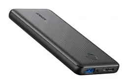 Produktbild: Anker Powerbank 10000mAh, PowerCore Slim 10000, extrem dünner externer Akku, High Speed PowerIQ und VoltageBoost Ladetechnologien, Power Bank für iPhone, Samsung Galaxy und mehr