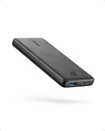 Produktbild: Anker Powerbank (PowerCore 10K), kompaktes Akku-Pack mit 10.000 mAh Kapazität, PowerIQ-Ladetechnologie und USB-C für iPhone, iPad, Samsung Galaxy, Pixel und mehr