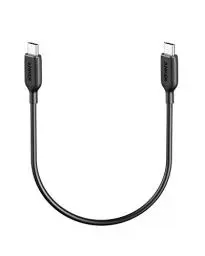 Produktbild: Anker PowerLine III USB-C auf USB-C Ladekabel,30cm langes blitzschnelles Ladekabel mit 60W Power Delivery PD für MacBook, iPad Pro 2020, Galaxy S10 Plus S9 S8 Plus, Pixel,und viele mehr