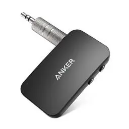 Produktbild: Anker Soundsync Bluetooth Empfänger für Musik mit Bluetooth 5.0, Akkulaufzeit von 12 Stunden, für Auto, Zuhause, Kopfhörer und Lautsprecher