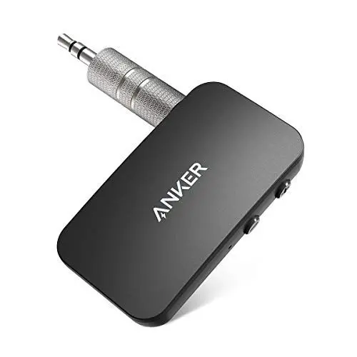 Produktbild: Anker Soundsync Bluetooth Empfänger für Musik mit Bluetooth 5.0, Akkulaufzeit von 12 Stunden, für Auto, Zuhause, Kopfhörer und Lautsprecher