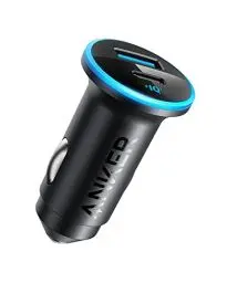 Produktbild: Anker USB C Car Charger (52,5W), 323 12V Handy Ladegerät für Auto / Kfz mit PowerIQ 3.0 Schnelladen für iPhone 15 14 13 12 11 Pro Max mini X XS Samsung Galaxy S23/22/21 iPad Pro Pixel und weitere