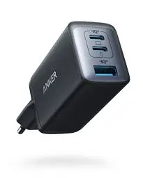 Produktbild: Anker USB C Ladegerät (Nano II 65W) Pod 3-Port PPS Schnellladegerät, Kompaktes USB-C Netzteil für MacBook Pro, iPad Pro, Steam Deck, Galaxy S20, Dell XPS 13, Note 20/10+, iPhone 15, Pixel