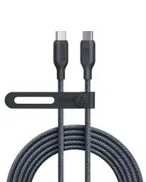 Produktbild: Anker USB C auf USB C Kabel, 240W Typ-C Bio-Nylon Ladekabel 300cm, Schnellladekabel, Kompatibel mit iPhone 16/15 Serie, MacBook Pro/Air, iPad Pro/Air, Galaxy S24, Pixel, Switch, LG (Schwarz)