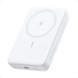 Produktbild: Anker Zolo magnetische Powerbank, kompaktes 10.000mAh Ladegerät mit 30W Max. Schnellladen, kabellos und portabel, hautfreundlicher und robuster Akku, für iPhone 15/14 Serie, AirPods und mehr