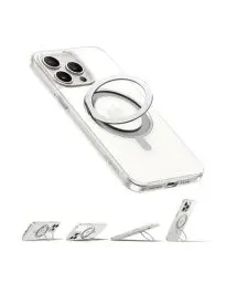 Produktbild: Anker magnetische Handyhülle, FlexStand Handy-Case, rutschfeste und sturzsichere Schutzhülle mit Standring, iPhone kompatibel mit MagSafe, exklusiv für iPhone 15 Pro 15,5cm entwickelt