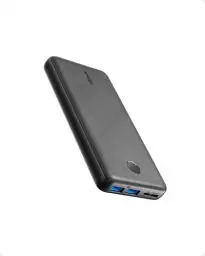 Produktbild: Anker portables Ladegerät, 325 Power Bank (PowerCore Essential 20K), 20.000mAh Akkupack mit PowerIQ-Technologie, USB-C-Eingang und -Ausgang für iPhone 15 Modelle, Galaxy S23, AirPods, und mehr