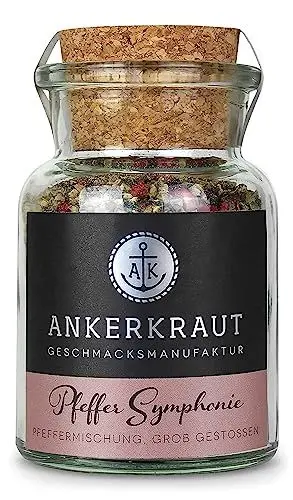 Produktbild: Ankerkraut Pfeffer Symphonie, 70g im Korkenglas…