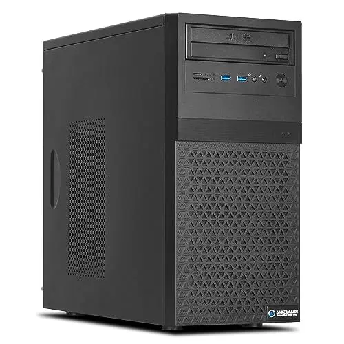 Produktbild: Ankermann CAD PC | Intel Core i7-8700 | Nvidia Quadro K620 1GB | 32GB RAM | 1TB SSD | Windows 11 | WLAN & Bluetooth | Maus & Tastatur | Libre Office