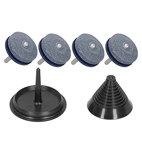 Produktbild: ANKROYU Rasenmäher-Messerschärfer, Power-Handbohrmäher-Messer, Rasengetriebe-Messerschärfer, Rasenmäher-Messer-Balancer, Balancer-Power-Handgerät für den Garten