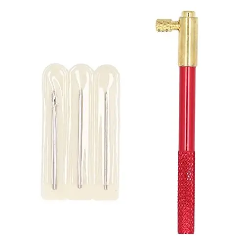 Produktbild: ANKROYU Sticknadeln, Nähnadel-Set mit großem Öhr, Näh-Stickerei-Stanznadel-Set, Metall-Nähnadeln, Häkelperlen-Stickerei mit Holzgriff