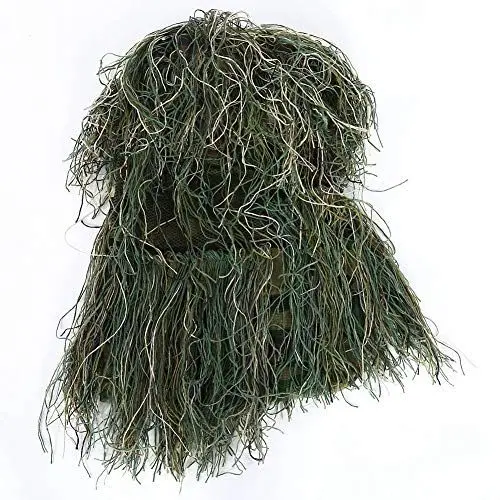 Produktbild: ANKROYU Tarnhaube, Tarnnetz, taktischer Schal, Scharfschützen-Training, Gras, Wald, Tarnschleier für die Jagd, Wildtierfotografie