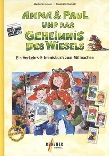 Produktbild: Anna & Paul und das Geheimnis des Wiesels: Ein Verkehrs-Erlebnisbuch zum Mitmachen