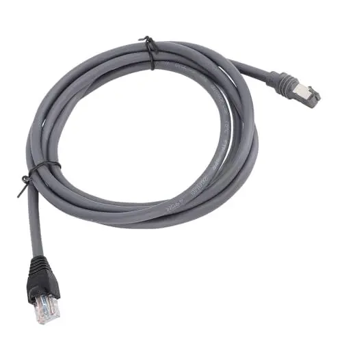 Produktbild: Annadue 26AWG RJ45 Wasserfestes Ethernet Kabel, 2000 Mbit/s Ersatz Standard Cat6 Kabel mit Einfacher Installation für Gen 3 V3 V4, Entworfen aus Hochwertigem Kupfer für den Heim- und (2M)