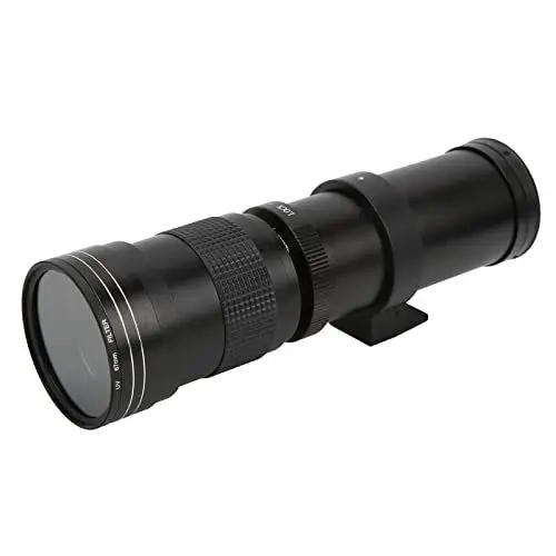 Produktbild: Goshyda 420-800 Mm F8.3-16 Manueller Zoom Teleobjektiv Objektiv mit Langer Brennweite für AI-Mount-Kamera, für D850, D810, D800, D780, D750, D700, D610, D500, D300, D3100,