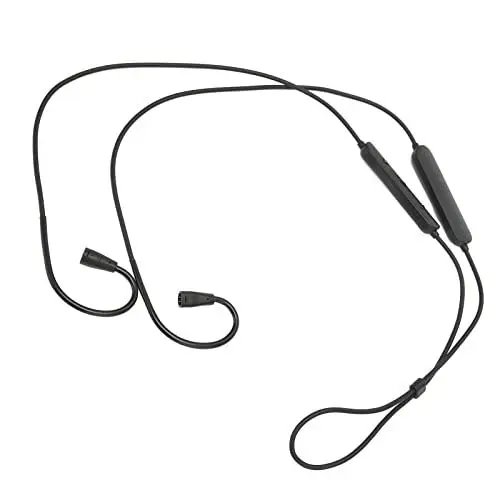 Produktbild: Annadue Ersatz-Audiokabel für , Drahtloses Bluetooth-Kopfhörerkabel mit Mikrofon und Controller für IE80 IE80S IE 8 IE 8i