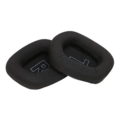 Produktbild: Annadue Ersatz Ohrpolster für G733 Kopfhörer Ohrpolster, Atmungsaktives Mesh Schwamm Headset Ohrpolster Ersatzteile(Schwarz)