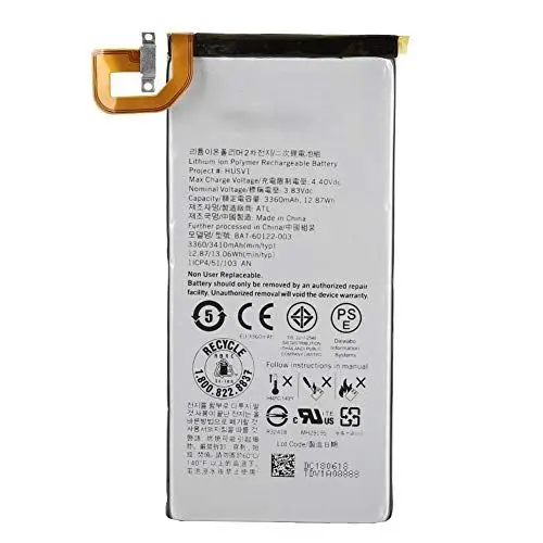 Produktbild: Annadue Ersatzbatterie BAT 60122 003 Geeignet für BlackBerry Priv STV 100, 3360mAh Original Ersatzbatterie mit Großer Kapazität, Kompatibel für BlackBerry Priv STV 100