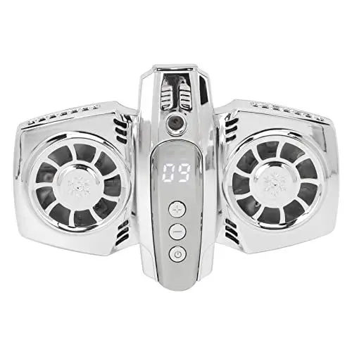 Produktbild: Annadue Handy Kühler, Langlebig, Dual Core Halbleiterkühlung, Handy Kühler mit Dual Kühlchip, für Handy Game Spieler und Vloger (SILVER)