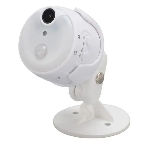 Produktbild: Annadue Heim-Überwachungs Kamera, 1080P HD Nachtsicht Kameras für Heims Icherheit, Drahtlose WiFi-Kamera mit Fern überwachung Bewegungs Erkennung für Heim Familie (White)