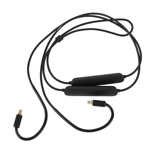 Produktbild: Annadue Kopfhörer Ersatz Audiokabel, Upgrade Kopfhörerkabel mit Mikrofon und Controller, Kopfhörer Bluetooth Adapterkabel für IE100 Pro, IE400 Pro, IE500 Pro Ohrhörer