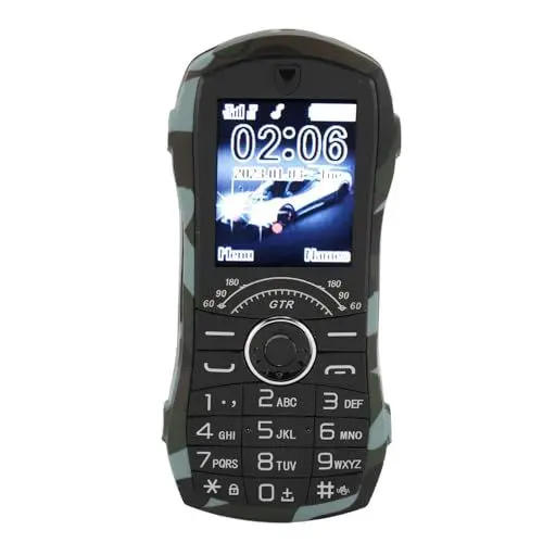 Produktbild: Annadue Mobiltelefon für ältere Menschen, Einfach zu Bedienendes Basishandy mit Großen Tasten und Großen Zahlen, Seniorenhandy mit 9 Notrufnummern, Lauter Lautstärke, Bluetooth, Radio