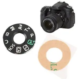 Produktbild: Annadue Mode Dial Plate Interface Ersatzteil für 70D Kamera, Iron Turntable Patch für Kamera, Plate Typeplate Camera Repair Parts