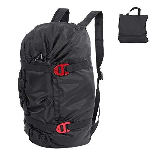 Produktbild: Annadue Outdoor Klettern Seiltasche Seilsack Tasche, Climbing Rope Bag Sporttasche, für Outdoor Camping Camping Wandern. (Black)