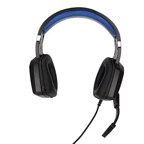 Produktbild: Annadue Over Ear Stereo Gaming Headset, Kabelgebundener 3,5 mm Audio Kopfhörer mit Noise Cancelling Mikrofon, Soft Memory Ohrenschützer Kopfhörer für Laptop, für PC, für One, für
