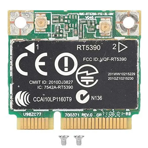 Produktbild: Annadue RT5390 Wireless Netzwerkkarte für Computer RT5390 SPS 630703‑001, WLAN Adapter PCIE 802.11N Netzwerkkarte