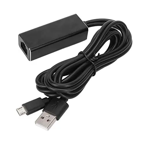 Produktbild: Annadue Tragbarer LAN Adapter, für Micro USB Übertragung 100M Netzwerkkarte, USB zu RJ45 Adapter, Ethernet Adapter, Plug-and-Play.