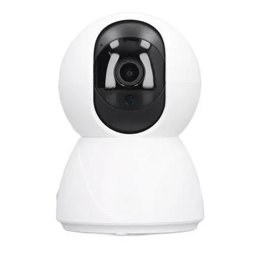 Produktbild: Annadue WiFi-Überwachungskamera, 1080P Haustier-Hundekameras, Innenkamera für Sicherheit für Babyphone, Kabellos, 355°, Bewegungserkennung und -verfolgung, Nachtsicht, 2-Wege-Audio