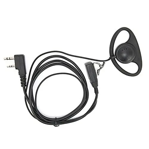 Produktbild: Annadue Zwei-Wege-Funkhörer 2 Pin Walkie-Talkie-Headset für Kenwood KPG/TH-Serie/TK-Serie, für, für, für HYT, Etc.