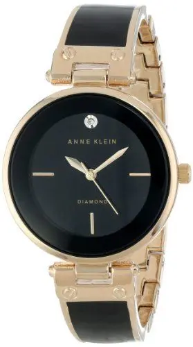 Produktbild: Anne Klein Damen-Armbanduhr mit echtem Diamant-Zifferblatt, AK/1414