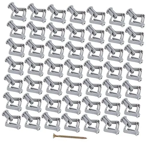 Produktbild: Anneome 100 Stück Flugzeug Expansionsrohr Dübel Kunststoffanker Spreizanker Trockenbau Befestigungsmaterial Hardware Zubehör Robuste Wandanker Wandbefestigung Gipskarton