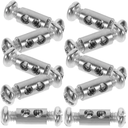 Produktbild: Anneome 10 Stück Kabelklemmen Set Doppelklemmen Für Kabelbefestigung Und Kabelreparatur Ideal Zur Sicherung Und Zum Schutz Von Kabeln Verschiedenen Anwendungen Langlebig Und Robust