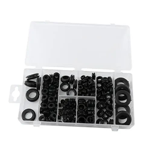 Produktbild: Anneome Kabeltüllen-set 180-teilig Haltedichtungen Für Kabellochtüllen Aus Gummi